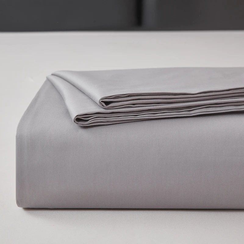 WASART Summer pure cotton flat bed sheet and pillowcase 150x190 bedroom couple bed linen sets luxury single double bed king size