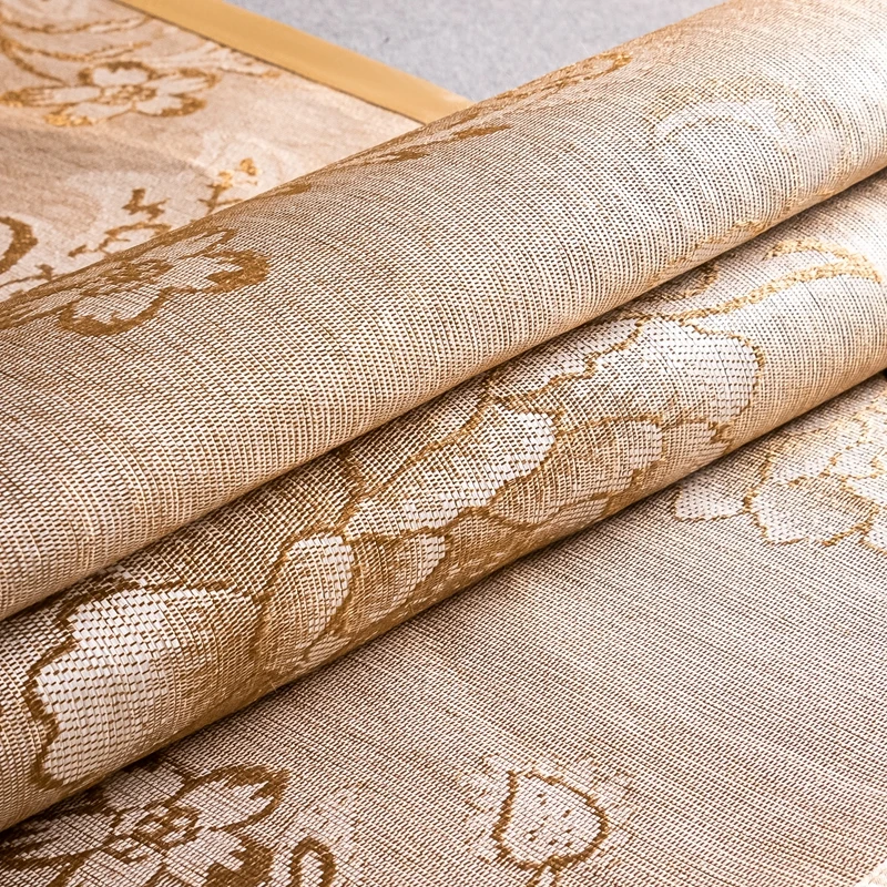 Summer Sleeping Mat Natural Ice Rattan Mat Foldable Durable Cool Pad Cooling Bed for Home Dormitory Breathable Smooth Bedspreads
