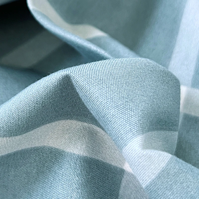 Cotton Fitted Sheet with Elastic Bands Non Slip Adjustable Mattress Cover for Double King Bed Non-Slip 140x200 160x200 200x200cm