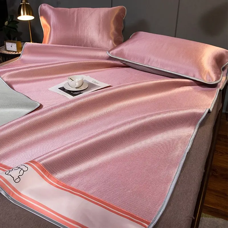 WASART Summer cooling mattress bedroom couple cool sleeping air conditioning mat folding cold sheet couple bed protection pad