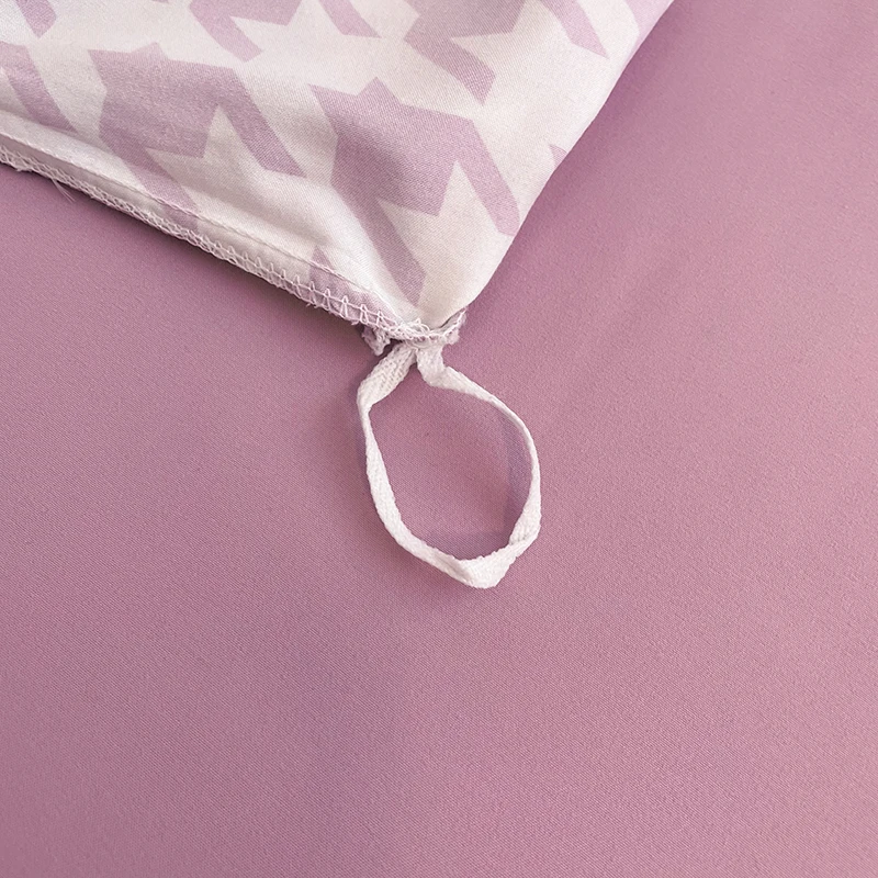 Pure Cotton Home Textile Plaid Style Bedding Set Simple Soft Duvet Cover Sheet Pillowcases Ins Style Bed Linens Queen King Size