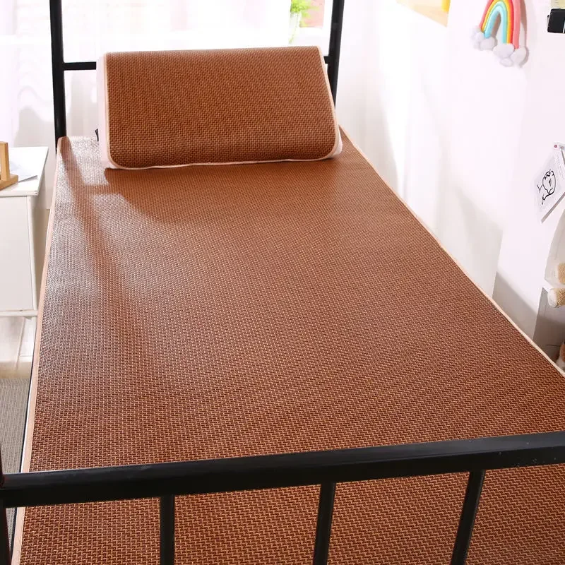 WASART Summer cool bamboo rattan mattress 135x200 cold sleeping mat single double folding cooling Ice sheet bed protection pad