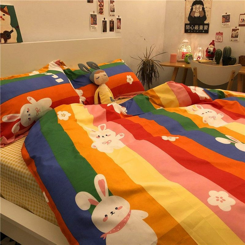 Bedsheet Set with Pillow ... Duvet Cover 140x200 King Size Bedspreads In Offer...Bed Linen 135x200 Luxury Bedding Set