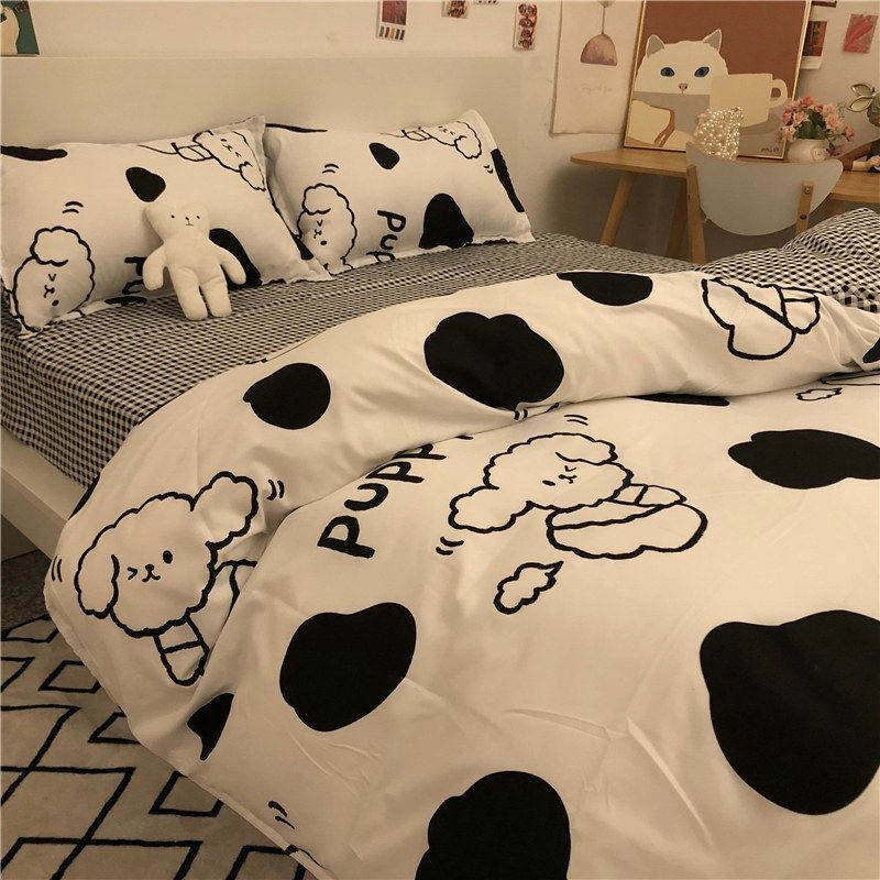 Bedsheet Set with Pillow ... Duvet Cover 140x200 King Size Bedspreads In Offer...Bed Linen 135x200 Luxury Bedding Set